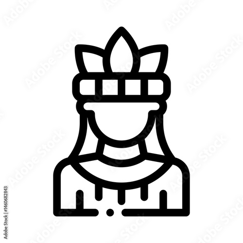 Εκτύπωση καμβά quechua line icon