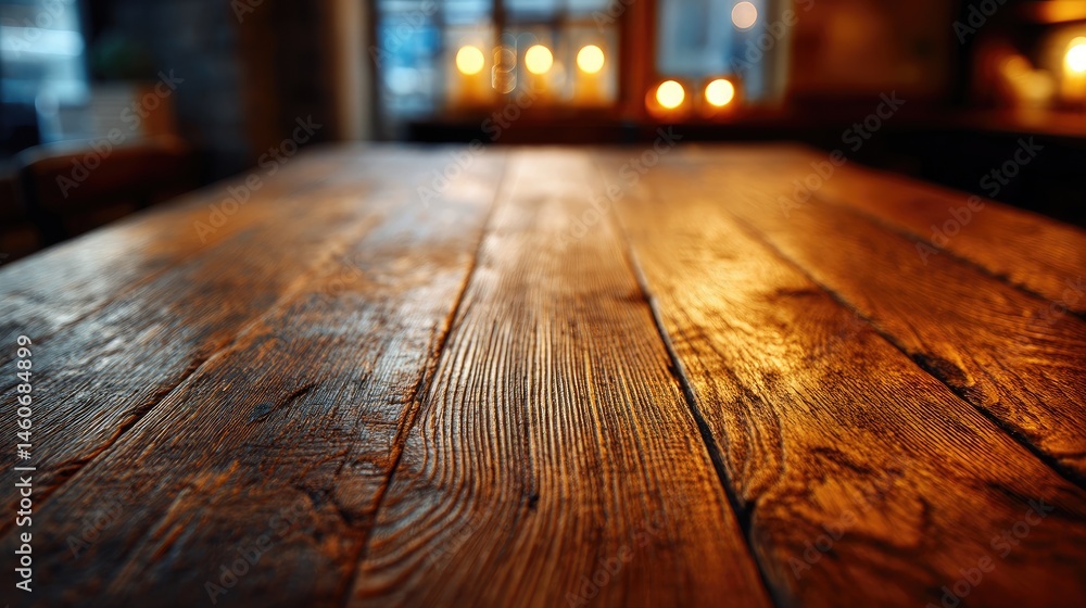 Old wooden table with rich texture, bathed in warm light. A timeless blend of nature and comfort. Old wooden table with rich texture, bathed in warm light. A timeless blend of nature and comfort.