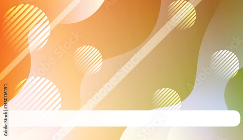 Blurred Decorative Design In Abstract Style With Wave, Curve Lines, Circle, Space for Text. Design For Your Header Page, Ad, Poster, Banner. Vector Illustration
