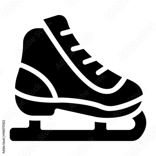 ice skates Solid icon