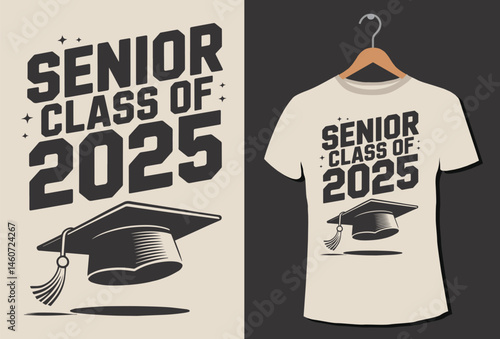 senior class of 2025 t-shirt design,