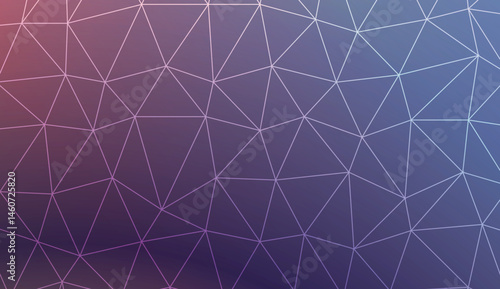 Abstract polygonal template. Modern pattern for a brand book. Vector illustration. Creative gradient color.