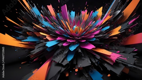 abstract fractal background