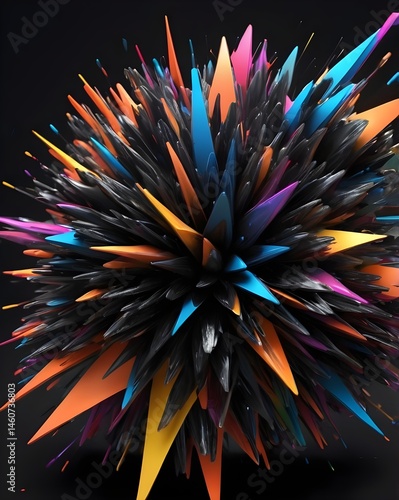 abstract fractal background
