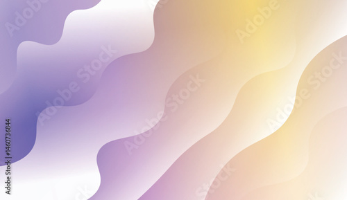 Blurred Decorative Design In Modern Style With Wave, Curve Lines. For Elegant Pattern Cover Book. Vector Illustration with Color Gradient.