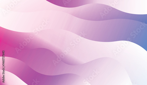 Futuristic Background With Color Gradient Geometric Shape. For Design Flyer, Banner, Landing Page. Vector Illustration with Color Gradient.