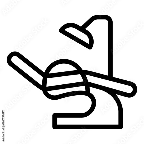 dentist chair Line Icon