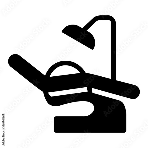 dentist chair Solid icon
