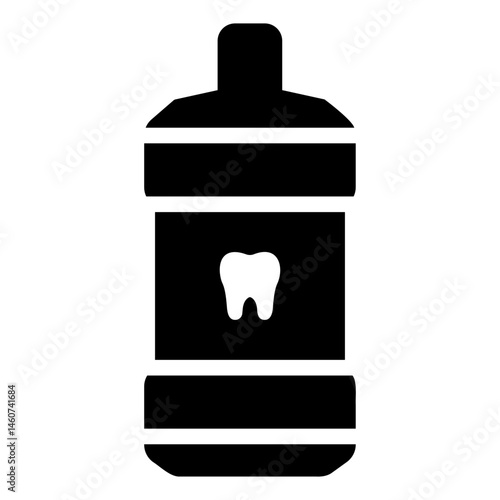 mouthwash Solid icon