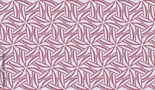 Template background with curved line. Triangles style. Vector illustration. Red, brown color. For flyer, screen, business presentation. Seamless