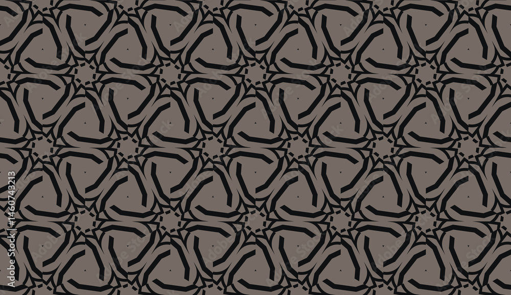 Vector pattern with abstract line in triangles style. Hipster background. For your idea, presentation, smart design. Brown chocolate color. Seamless Vector pattern with abstract line in triangles style. Hipster background. For your idea, presentation, smart design. Brown chocolate color. Seamless