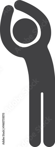 Side Stretch Yoga Icon
