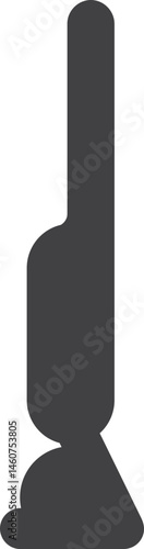 Camel Pose Yoga Icon Vector Illustration