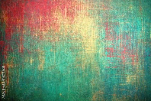 Vibrant abstract textured background.  A mix of warm and cool tones create a dynamic visual