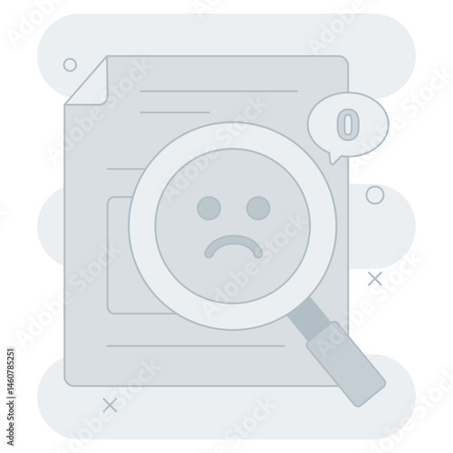 Empty File Illustration