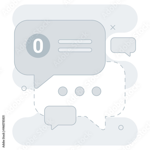 Empty Comment Illustration