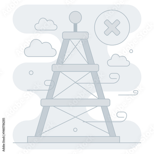 No Internet Connection Illustration