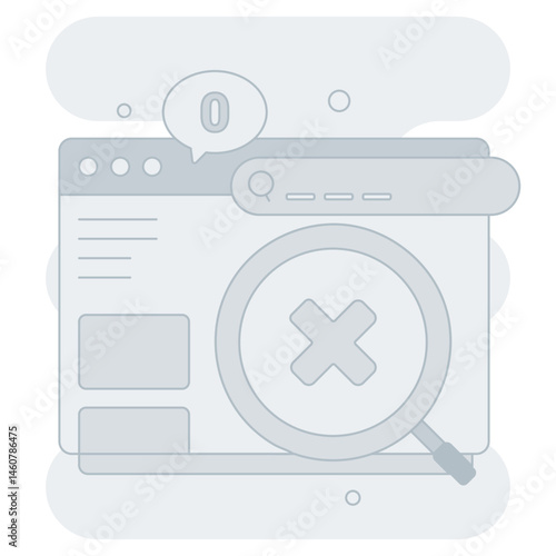 No Result Found Illustration