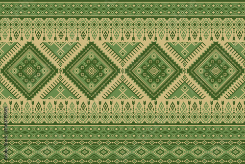 Ethnic geometric pattern design in tribal style which give native American vibe and suitable for textile industry this geometric ethnic pattern is also give beautiful native tribal Indian vibe fabric