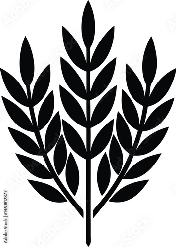 oats cluster icon vector illustration