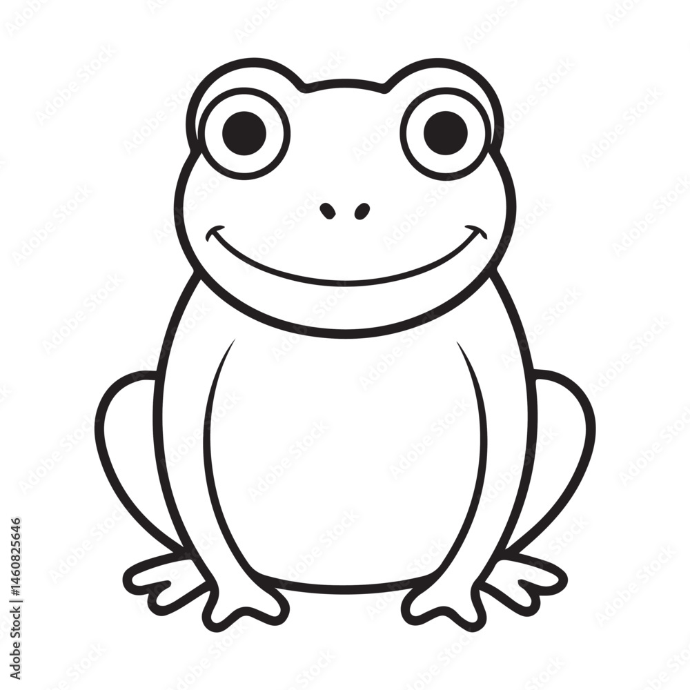 cartoon frog vector illustration cartoon frog vector illustration