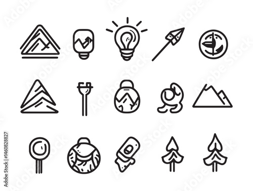 Unique and Intricate Line Art for Designers and Artists
