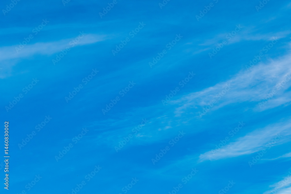 Panorama of cloud clear sky background for summer vacation concept at ocean and summer sea water with sunlight of beautiful cloudy