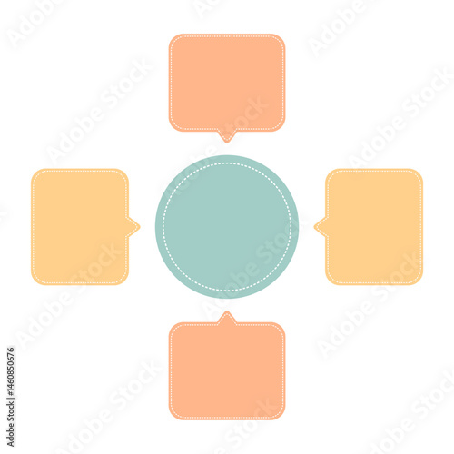 Modern Infographic Elements for Presentation Design
