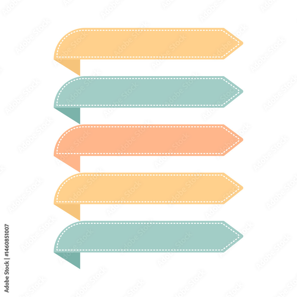 Fototapeta premium Modern Infographic Elements for Presentation Design