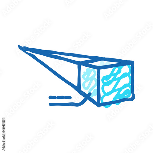 perspective drawing architectural drafter icon doodle illustration