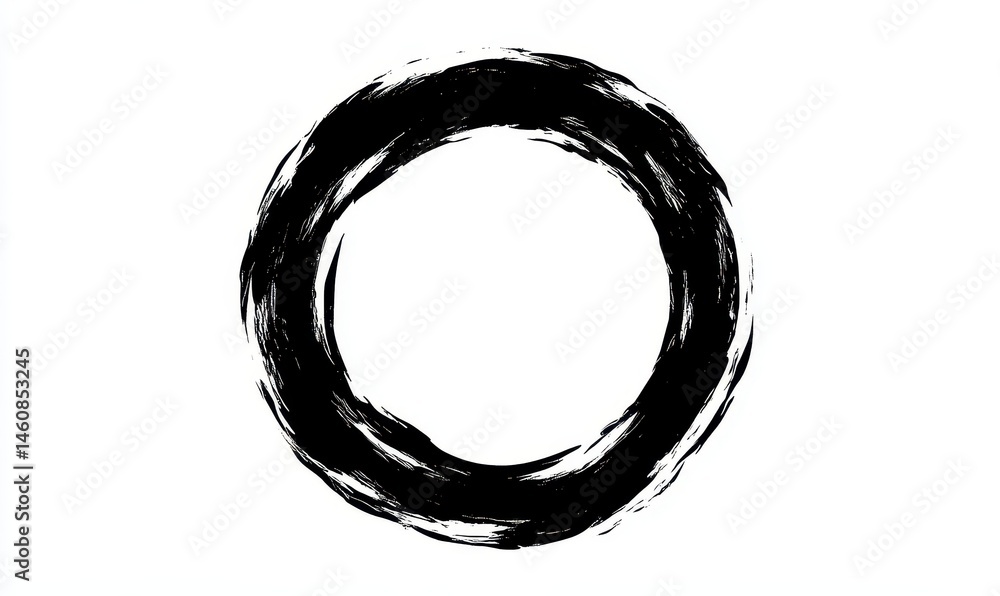 Black circle design Black circle design