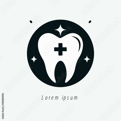 dental logo design vector 