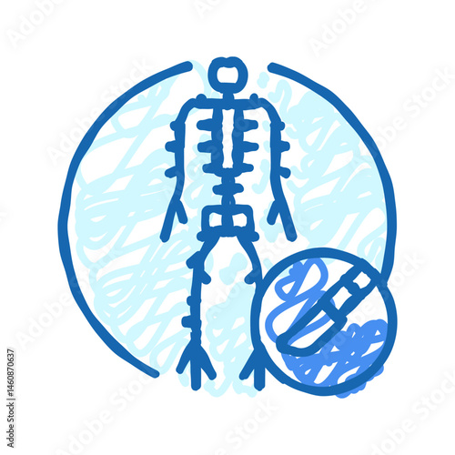 neurosurgery icon doodle illustration