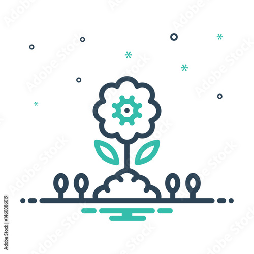 Mix icon for planting