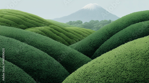 Serene Tea Plantation: Roll...