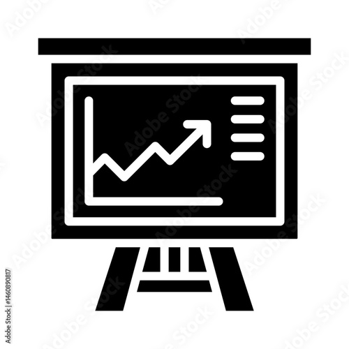 Obraz na płótnie presentation icon w salonie