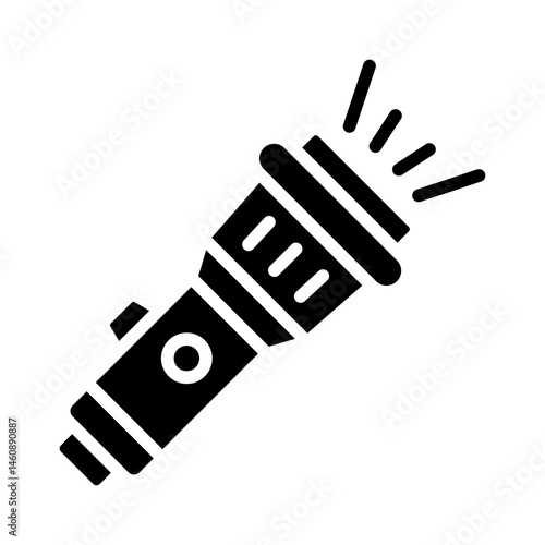 Obraz na płótnie flashlight icon w salonie