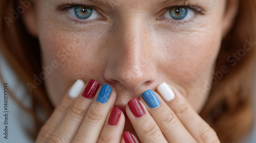Nail Art Impression: A clos...
