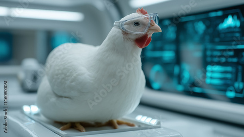 Chicken in Sci-Fi Laborator...
