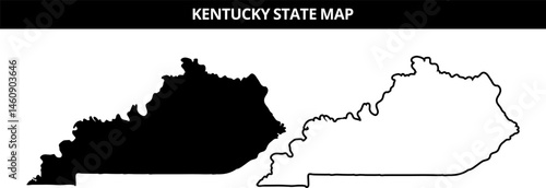 The Bluegrass State  Kentucky Map Overview