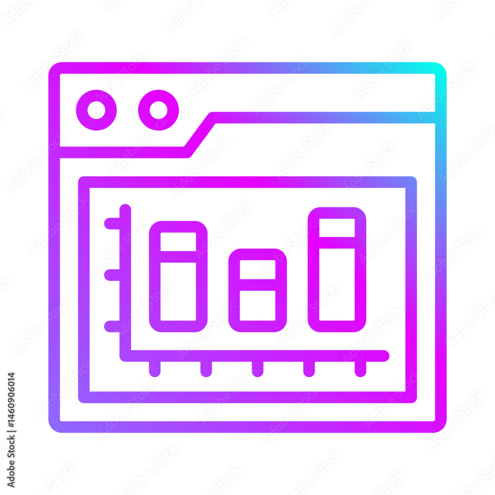 bar chart icon