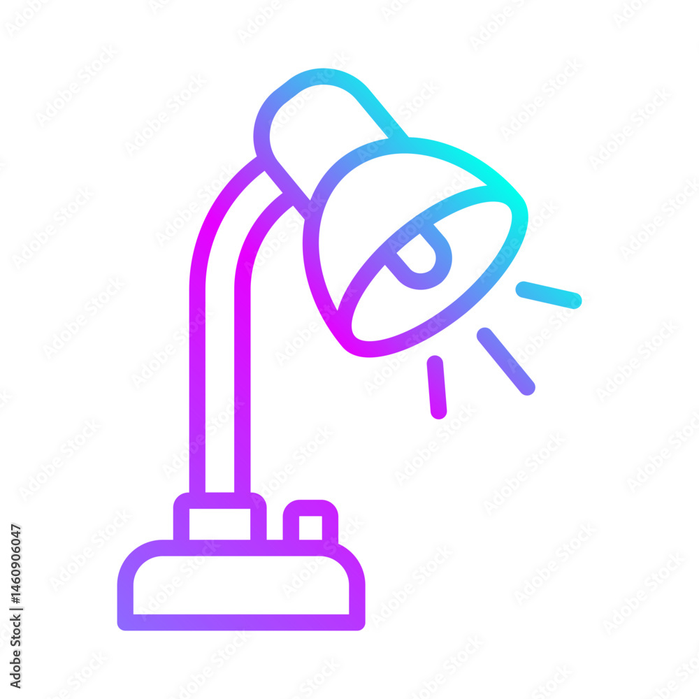 desk lamp icon