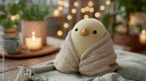 Cozy Chick: A fluffy, adora...
