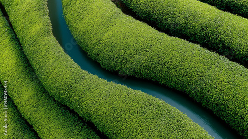 A Serene Symphony of Greens...