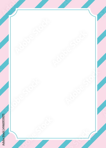 편지지 프레임 벡터