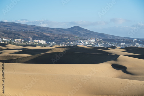 Dunes of Maspalomas, Gran Canaria, Spain.