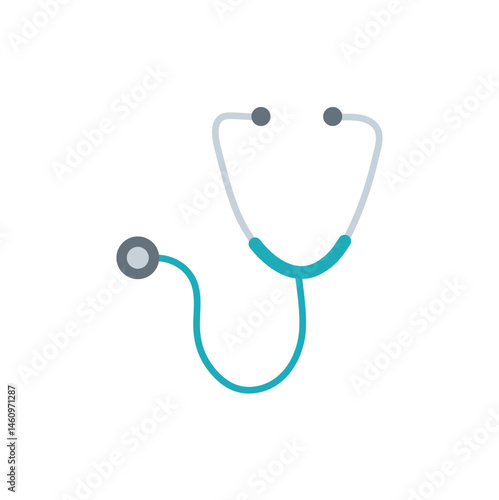 Medical stethoscope icon