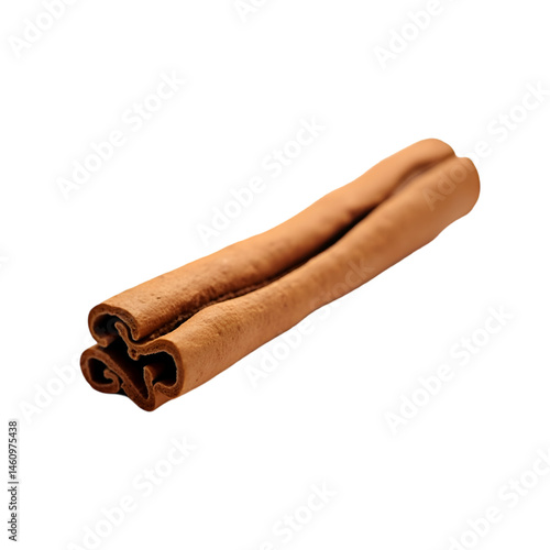 Sri Lankan cinnamon isolated on transparent background