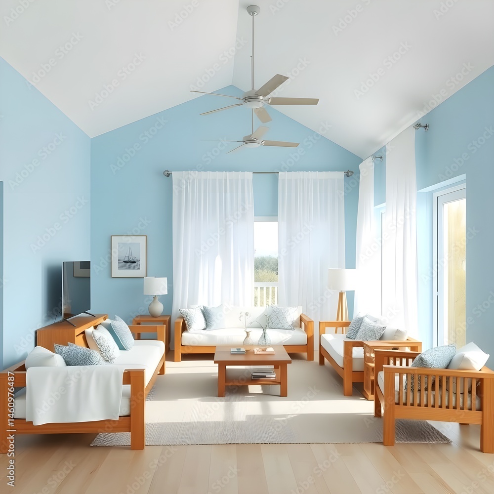 Fototapeta premium Ocean Breeze Interior