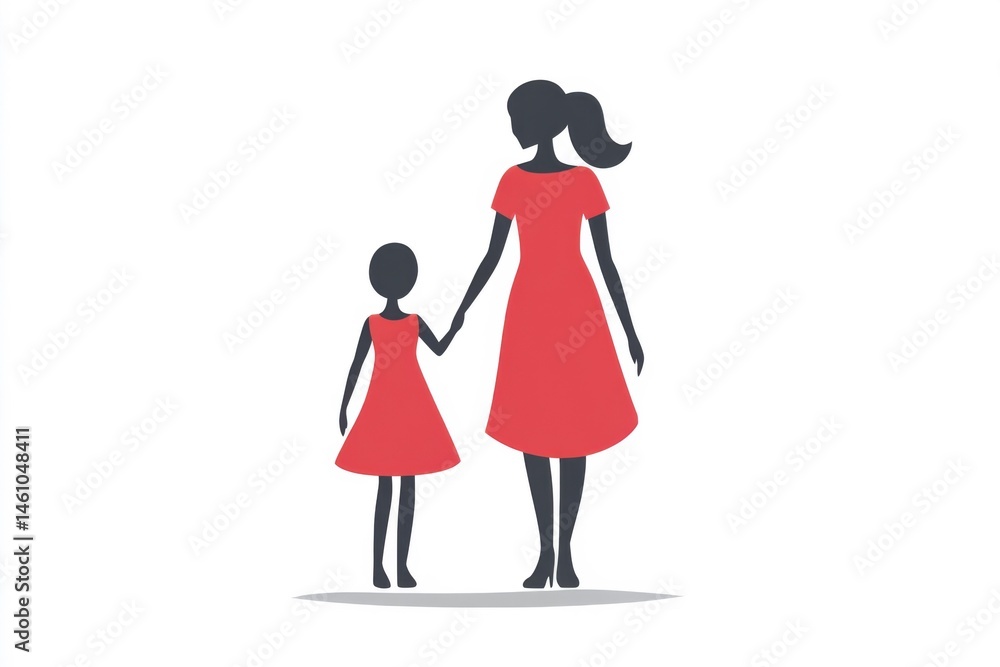 Mother and daughter holding hands in a heartwarming moment outdoors gigapixel standard graphic family bonding natural light emotion-focused Mother and daughter holding hands in a heartwarming moment outdoors gigapixel standard graphic family bonding natural light emotion-focused